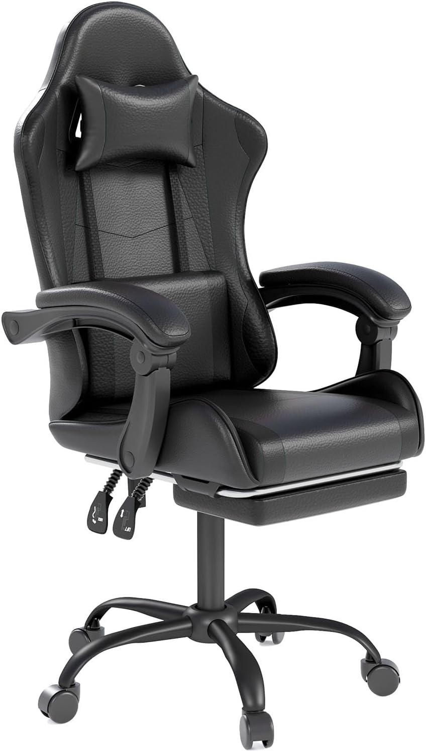 Ergonomic Gaming Chair with Headrest and Lumbar Support