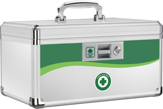 Medicine Lock Box for Safe Medication Storage and Travel
