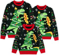 Curipeer Matching Family Ugly Christmas Sweater Outfits - Festive