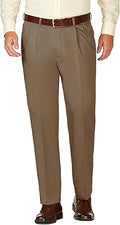 Work to Weekend Classic Fit Pleat Pants - Hidden Stretch Comfort