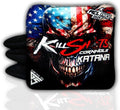 Killshots Killshots Cornhole Katana Series Set of 4 - Dual-Speed Bags