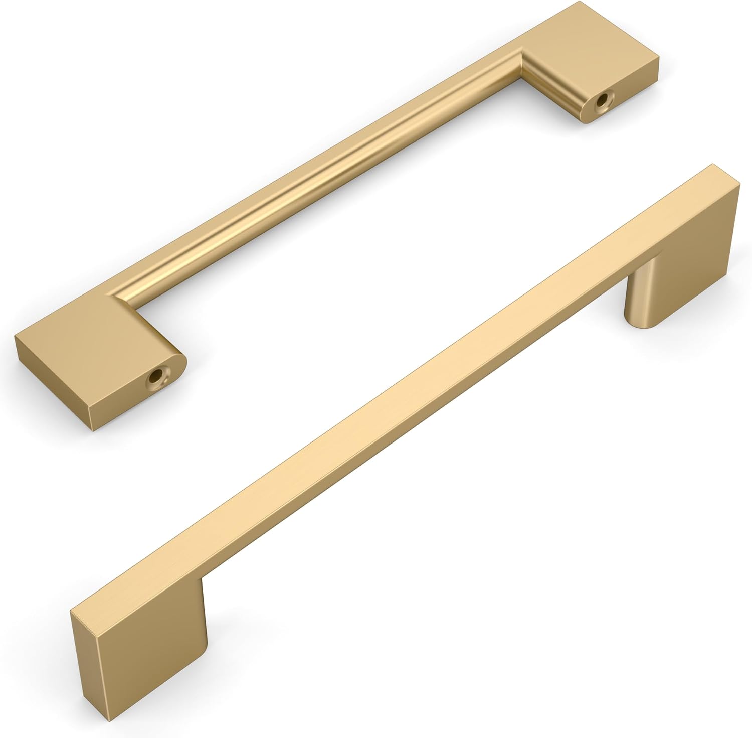 Champagne Bronze Cabinet Pulls by Amerdeco - 10 Pack for Cabinets