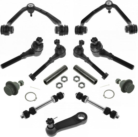 TRQ Front Steering & Suspension Kit for Ford Lincoln Vehicles