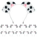 Dalmatian Dog Ears Headband - Realistic Movable Costume Ears