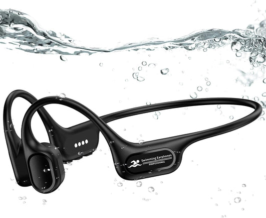 Swimming Headphones IP68 Waterproof with 32GB MP3 Player