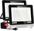 150W LED Flood Light 18000LM Daylight White - Bright Outdoor Security