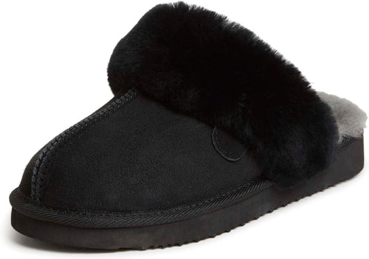 Dearfoams Women's Fireside Sydney Shearling Fur Slippers Review