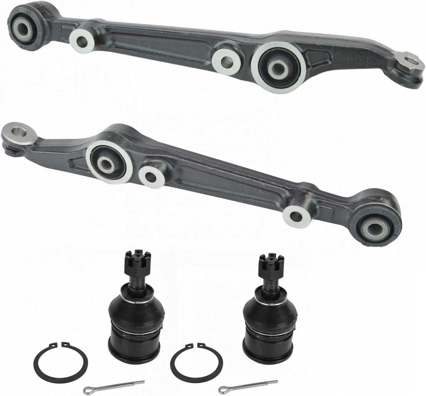 TRQ Front Lower Control Arm Set for 1996-2000 Honda Civic