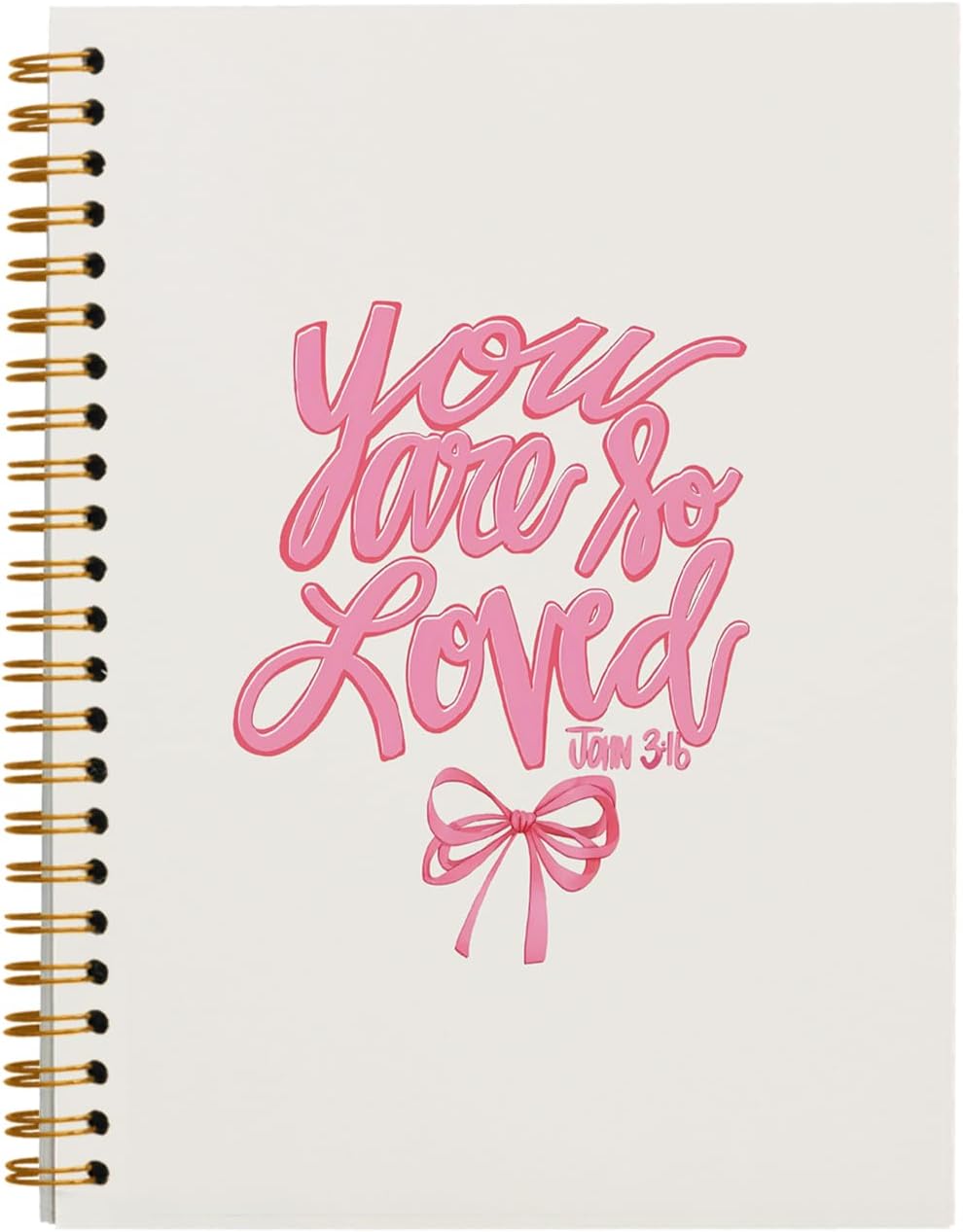 Christian Prayer Journal - Coquette Pink 5.5 x 8.3