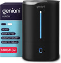 Top Fill Humidifier with Essential Oil Diffuser 6L Black - Quiet Auto