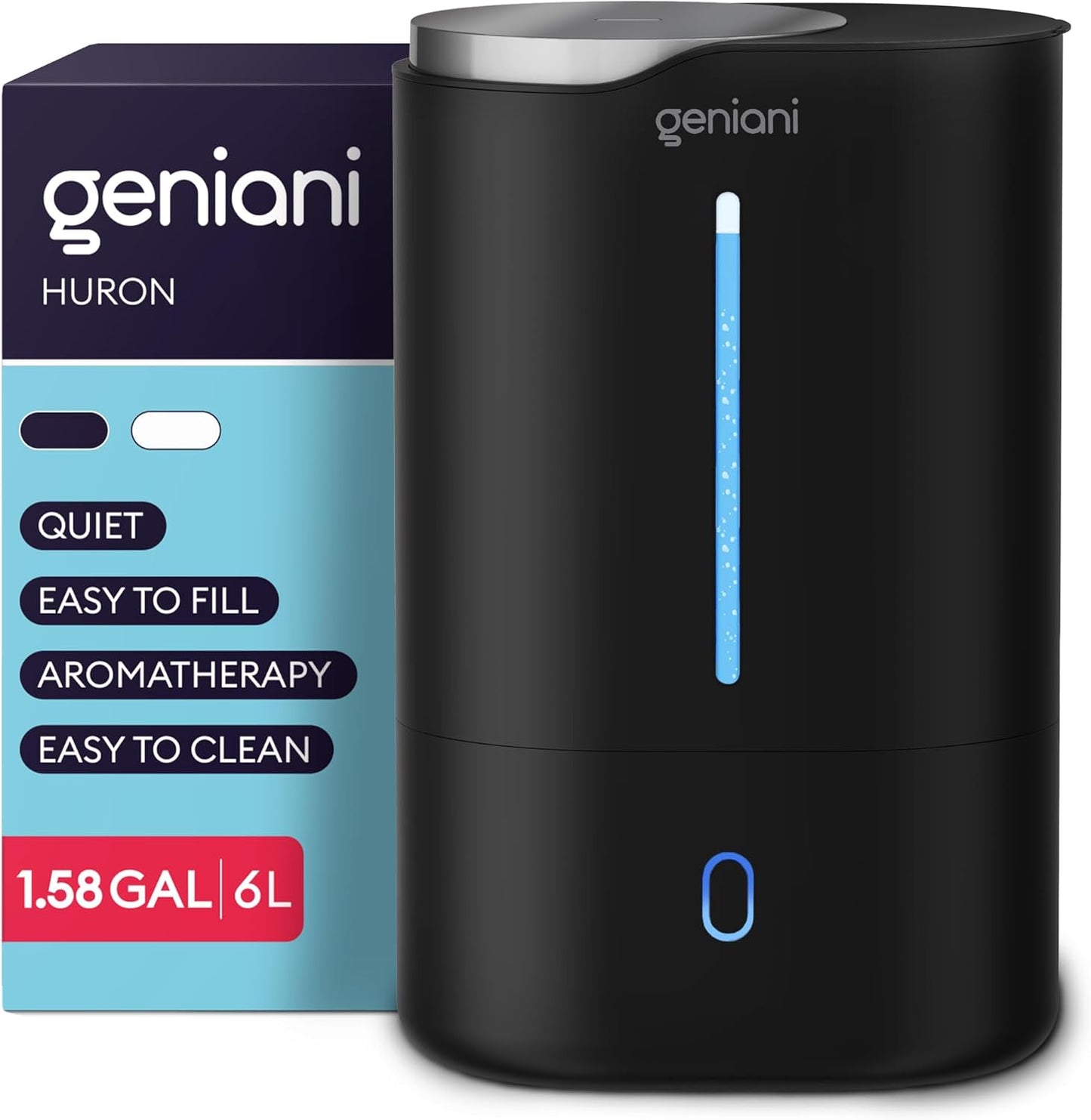 Top Fill Humidifier with Essential Oil Diffuser for Large Rooms