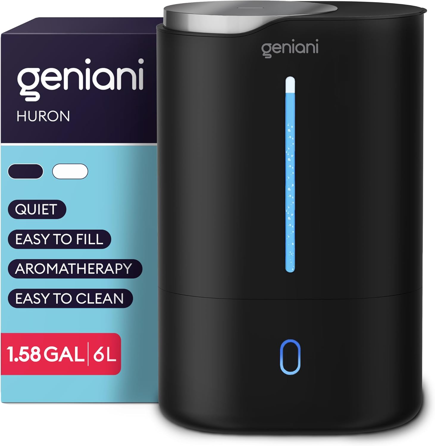 Top Fill Humidifier with Essential Oil Diffuser for Large Rooms