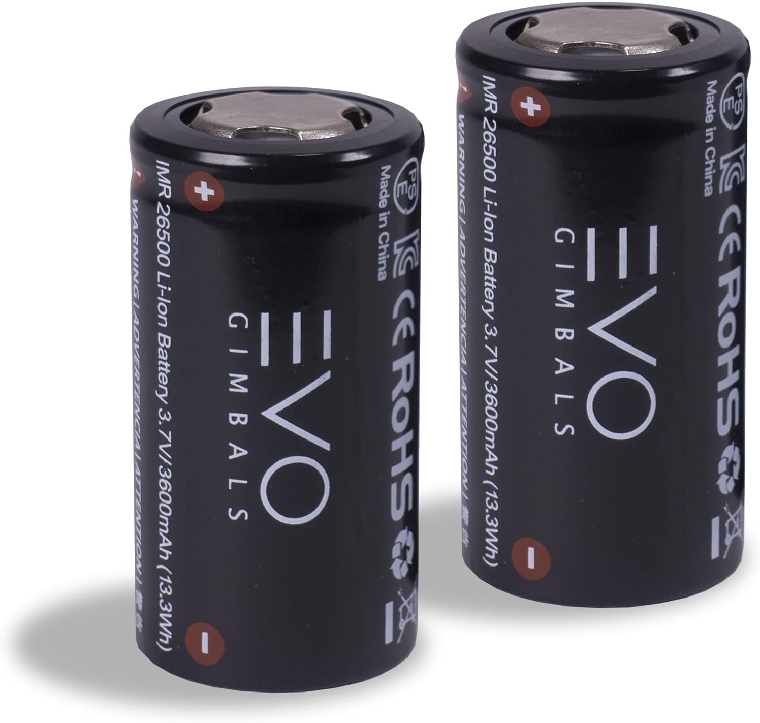 3600mAh Rechargeable Batteries for EVO Rage Gen2 Stabilizers