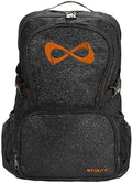 Sparkle Backpack for Cheerleaders Black Glitter Finish - Lightweight