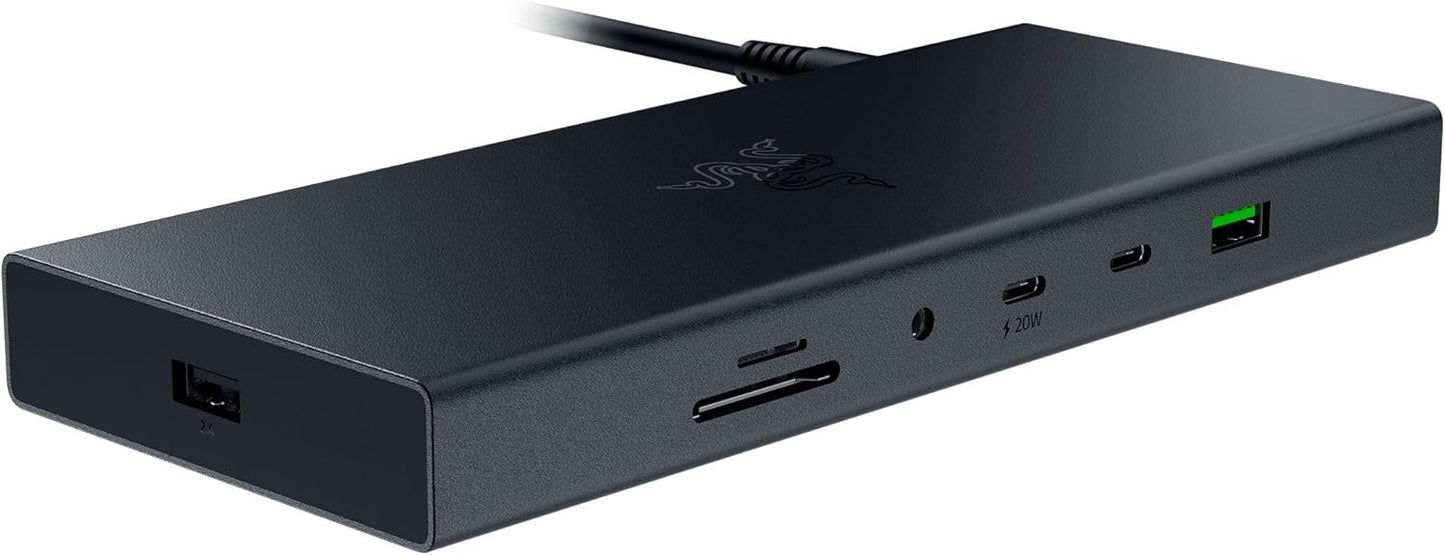 Razer USB 4 Dock with 14 Ports for Ultimate Connectivity