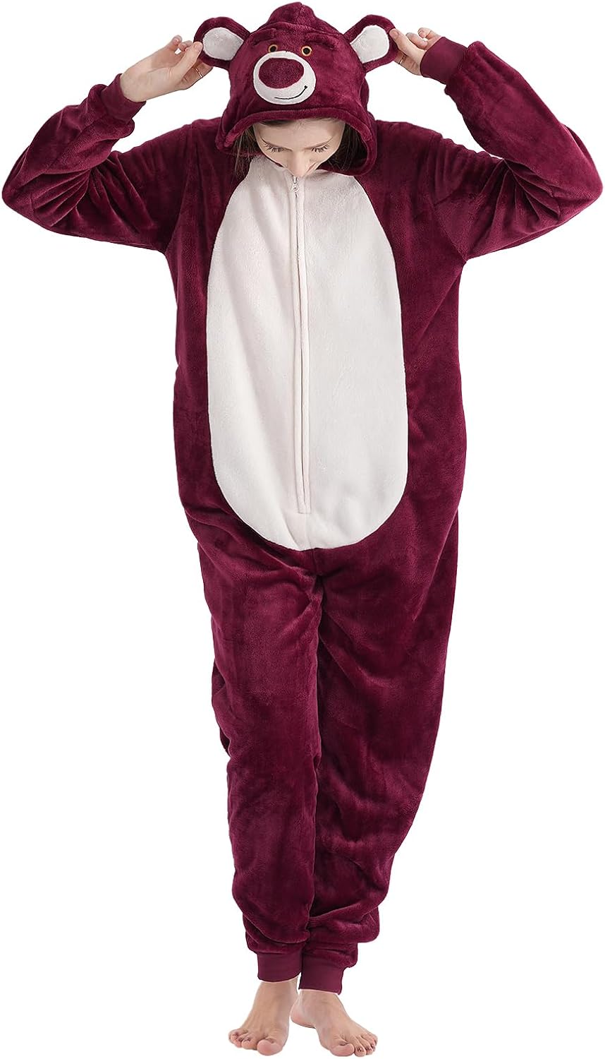 Unisex Adult Onesie Pajamas for Halloween and Christmas Fun