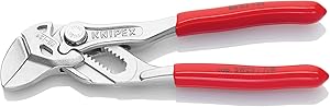 KNIPEX Tools 5-Inch Mini Pliers Wrench for Precision Tasks
