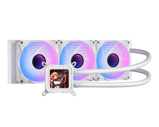 darkFlash DV360S Liquid CPU Cooler with 3.2 LCD Display