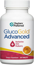 GlucoGold Advanced Berberine 1000mg - Clinically Validated Formula