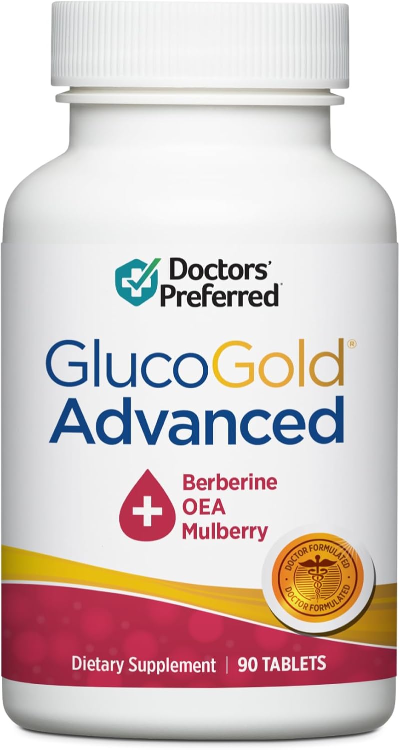 GlucoGold Advanced Berberine 1000mg for Heart Health Support