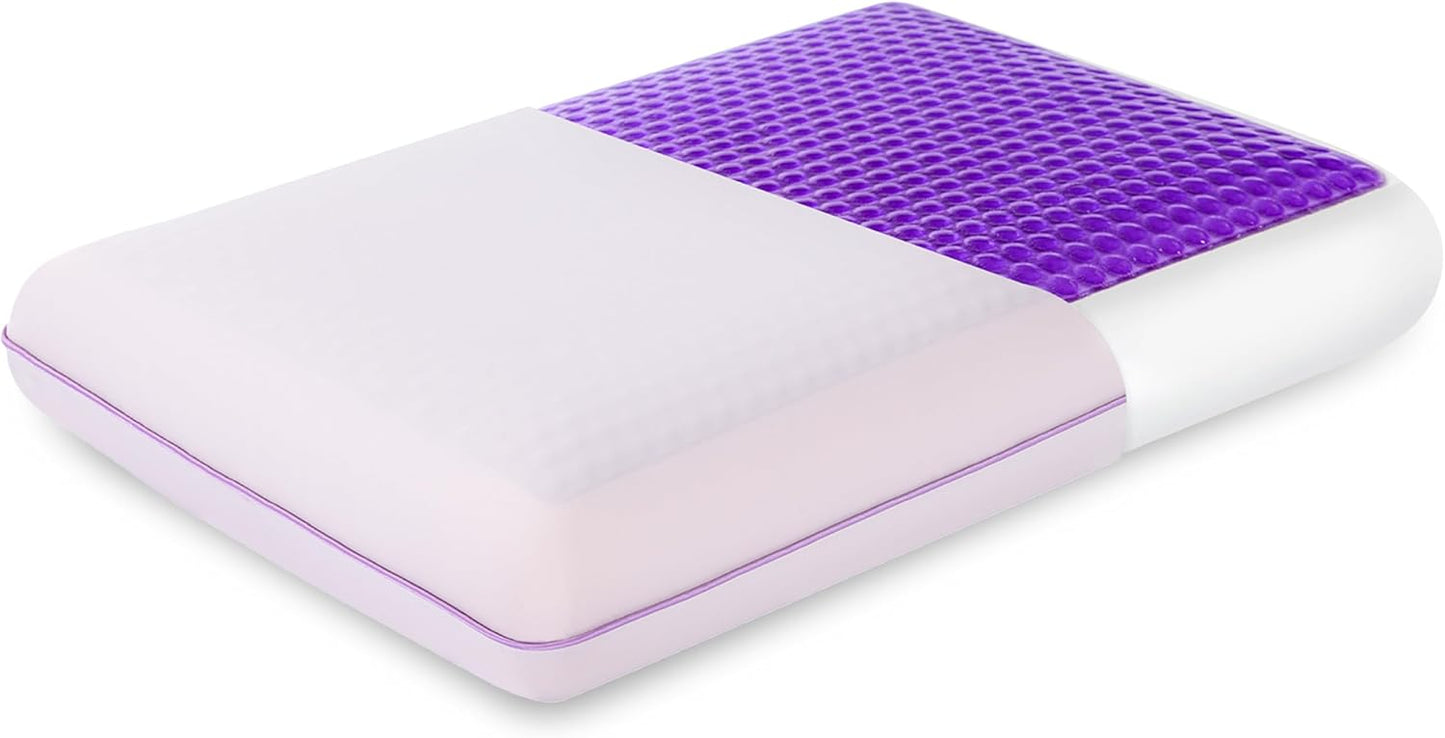 EGOHOME Cooling Gel Memory Foam Pillow for Ultimate Comfort