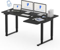 FLEXISPOT Dual Motor L-Shaped Standing Desk: Height Adjustable for Comfort