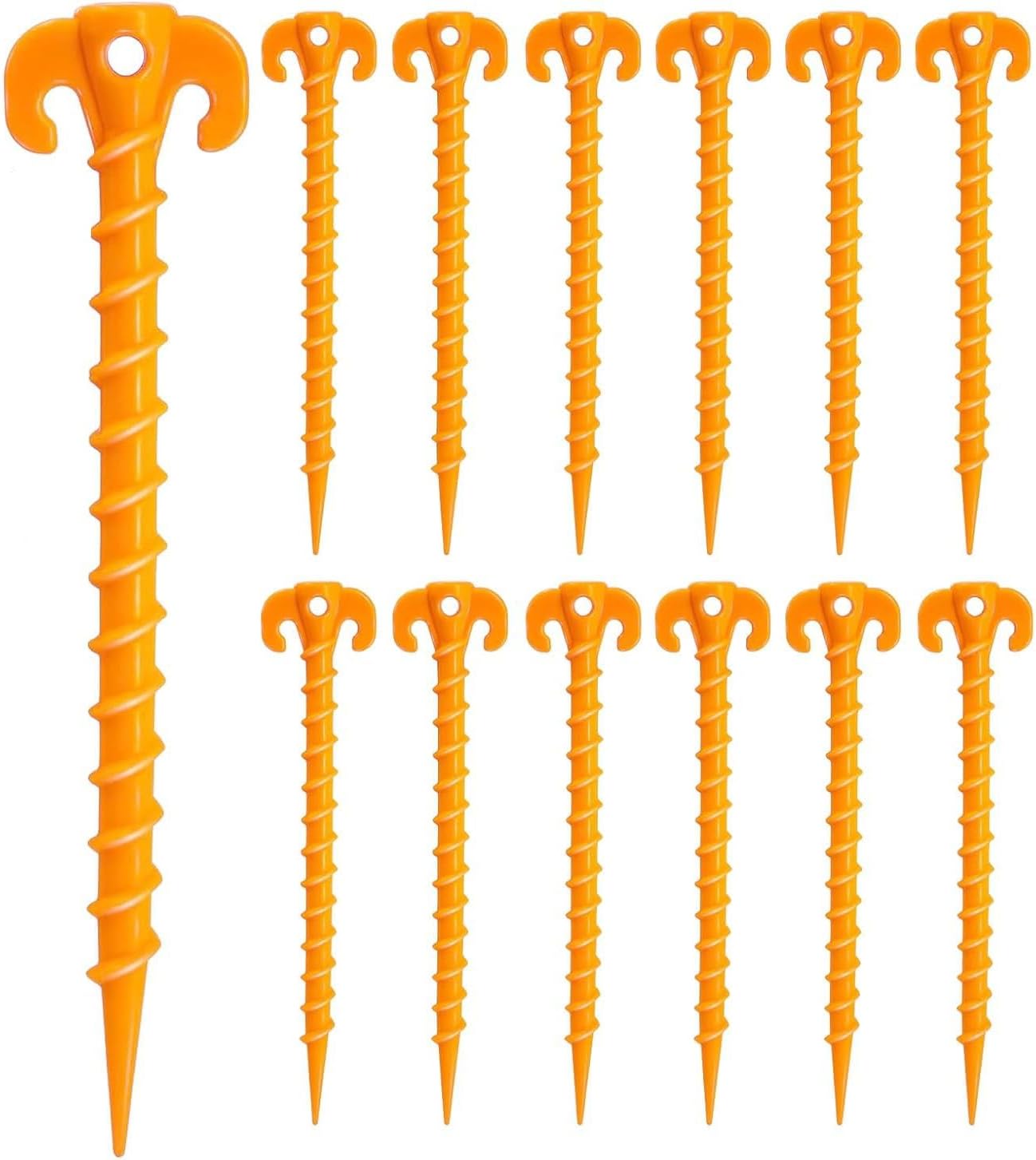 Portable Heavy Duty Tent Stakes x12 - RhHycc