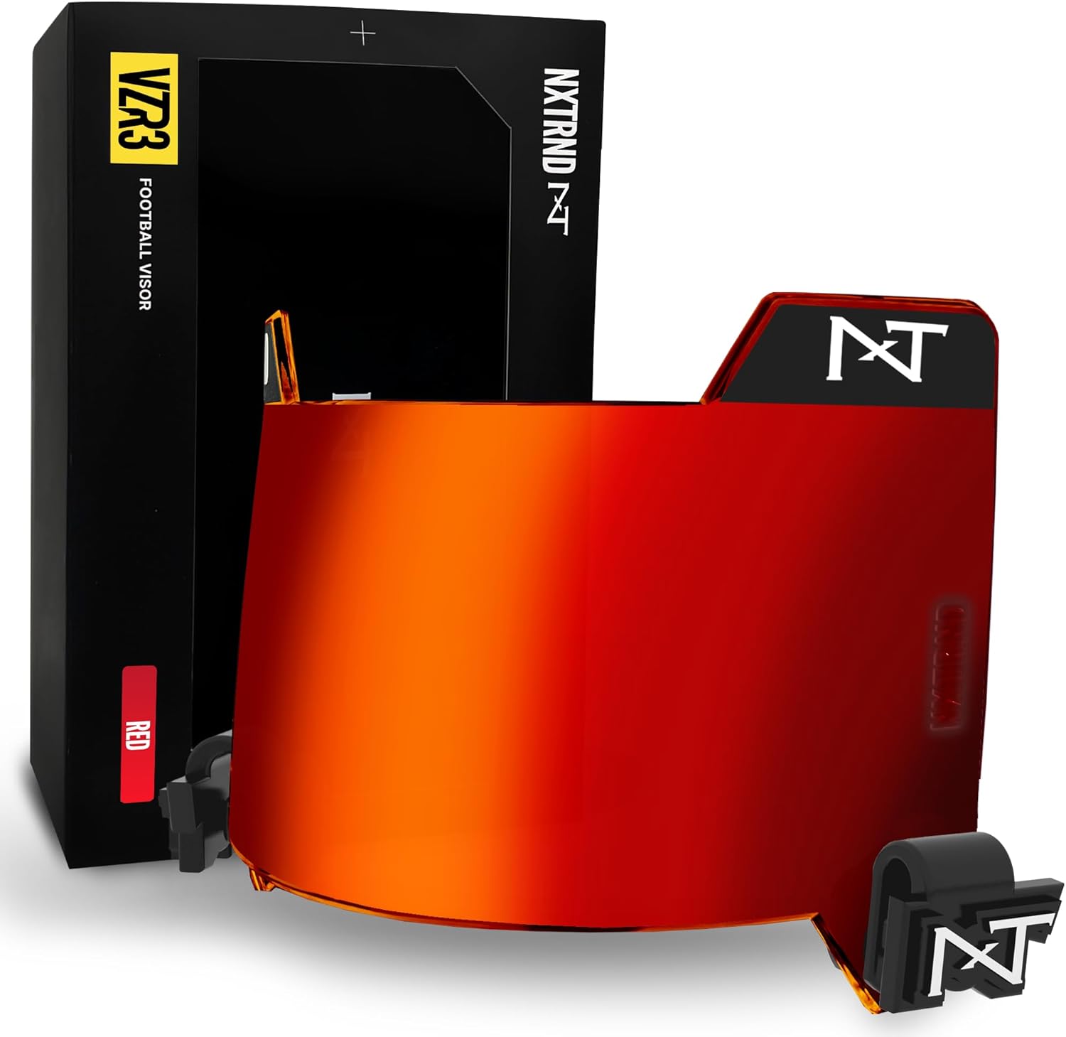 Nxtrnd VZR3 Football Visor with Curved Lens Technology