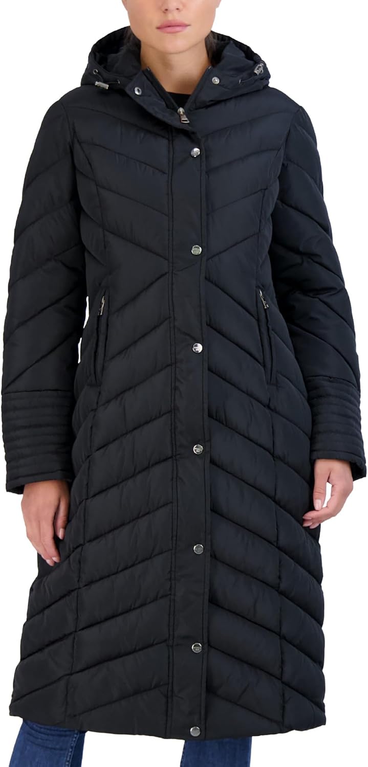 Madden Girl Womens Maxi Puffer Winter Coats for Cold Weather