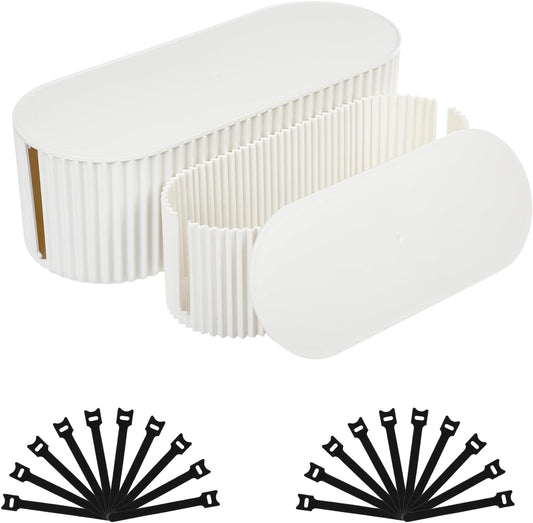 Hide Cables in Style! FABROK Cable Management Box Set