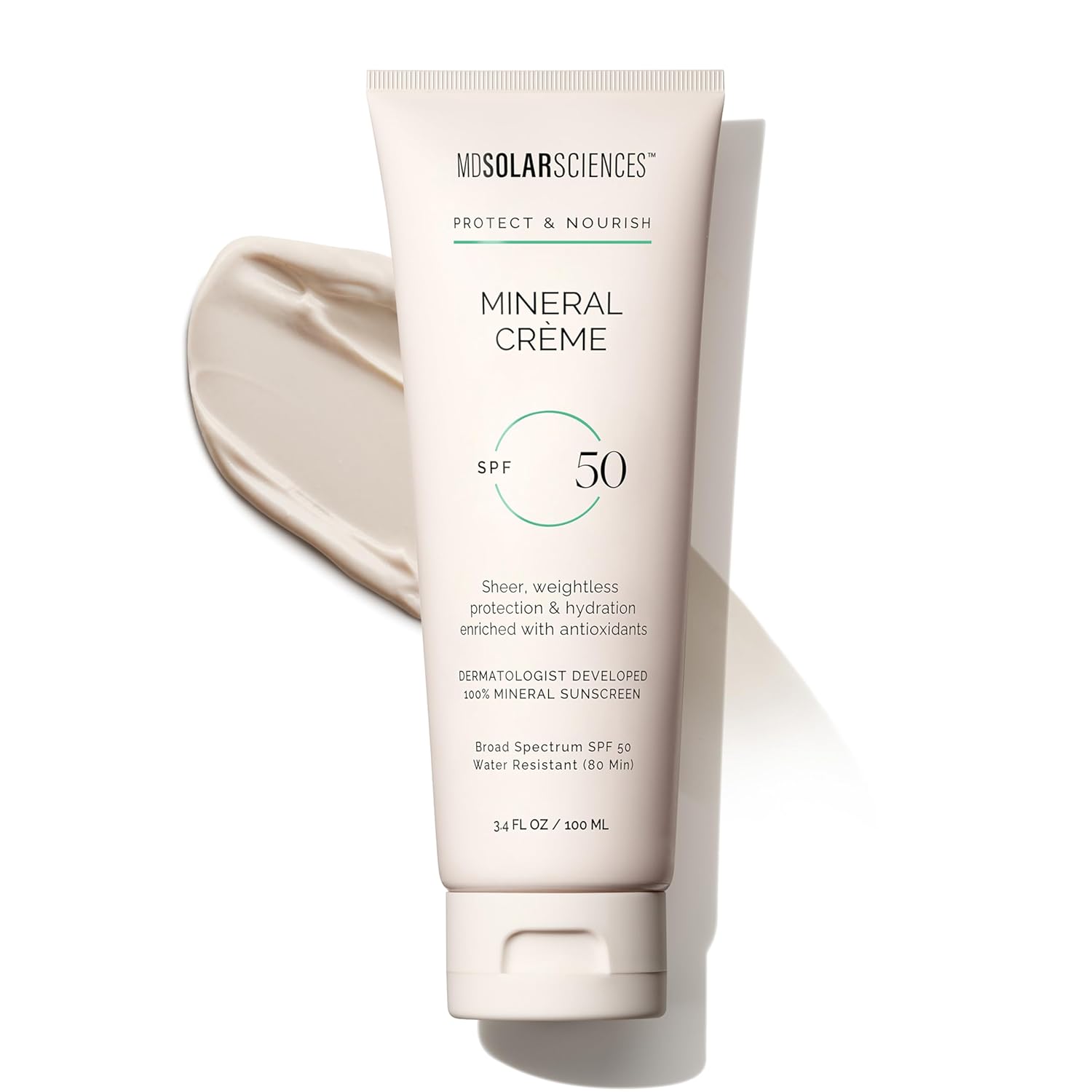 MDSolarSciences Mineral Creme SPF 50 Sunscreen for Face Review