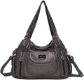 Angel Kiss Purses for Women Large Faux Leather Hobo Tote - Roomy