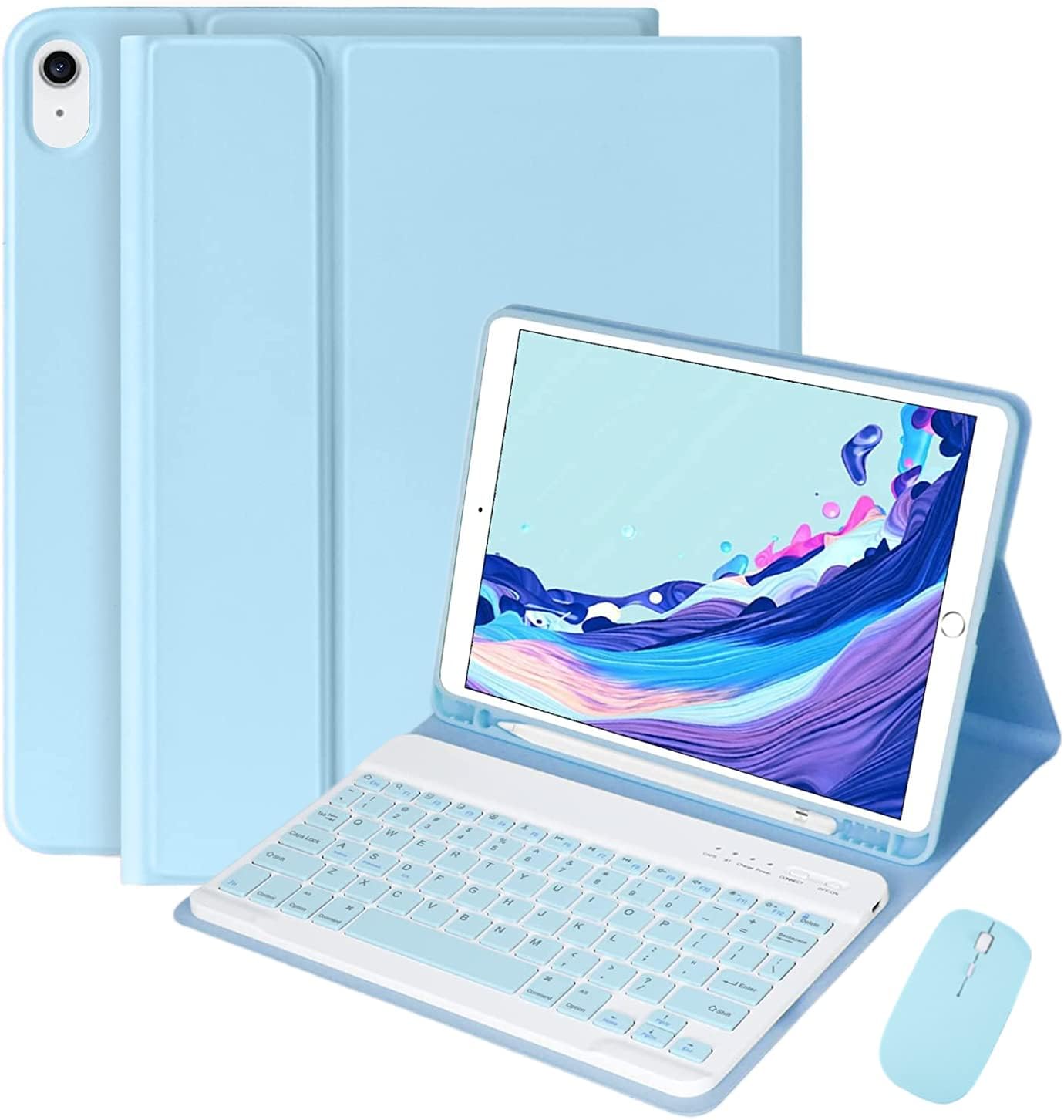 Slim Candy Detachable Magnetic Keyboard for iPad 10.2 inch