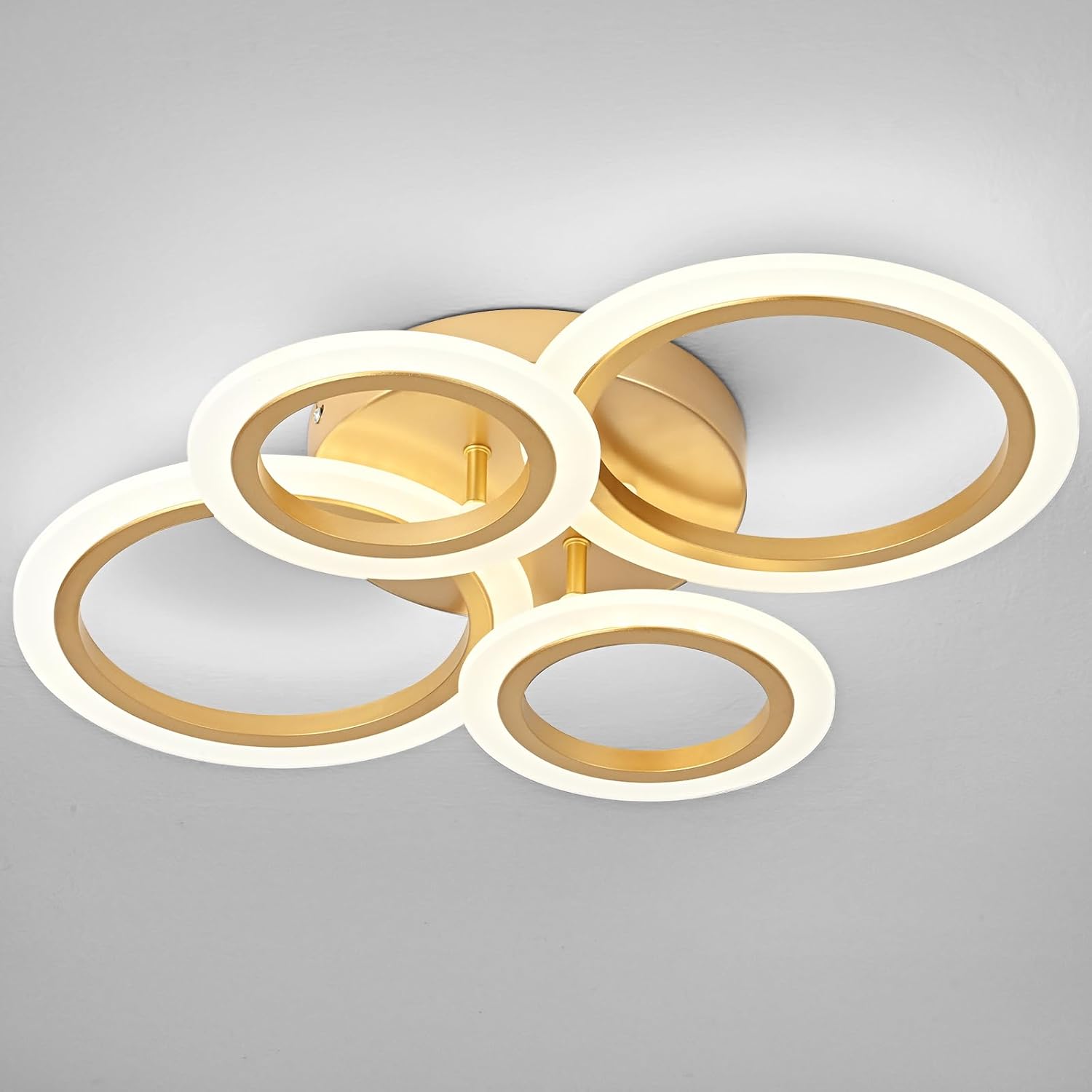 Vikaey Modern LED Flush Mount Ceiling Light for Any Room