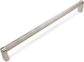 6 Pack 10 in Brushed Satin Nickel Cabinet Handles - Clean, Durable