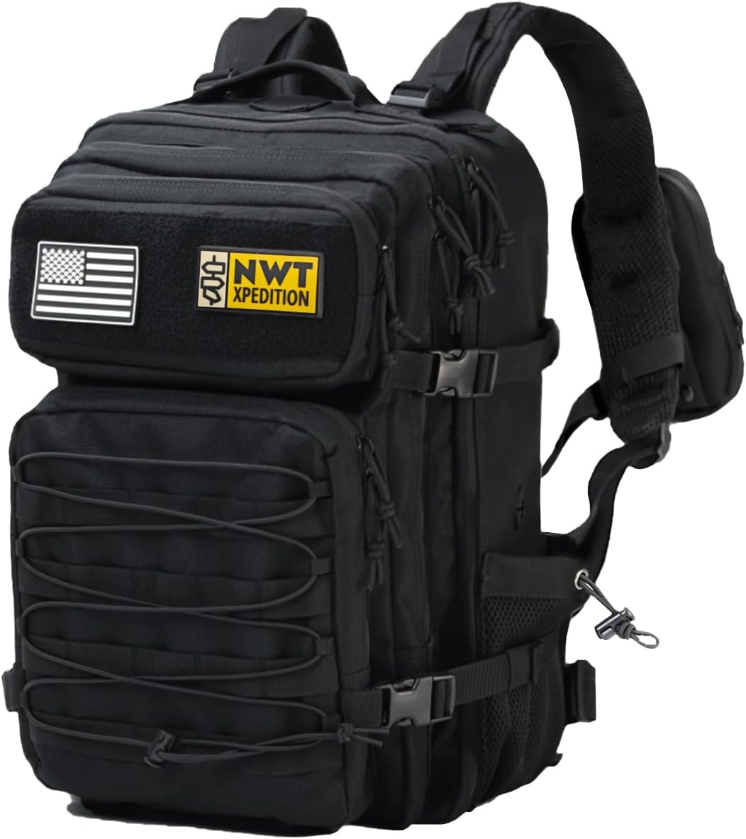 Military Tactical Backpack for Hiking, Camping, and Travel