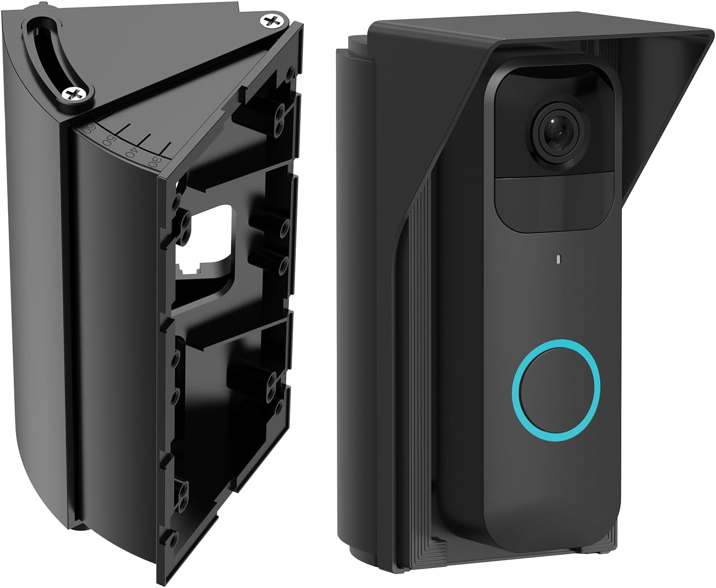 Adjustable Waterproof Mount for Video Doorbells