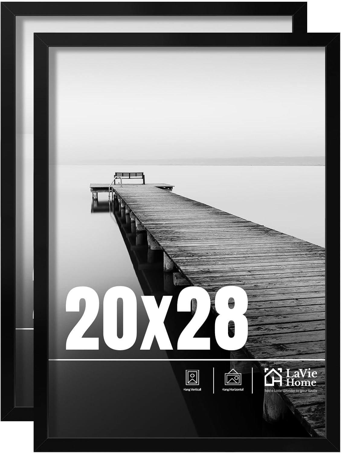 20x28 Picture Frame Set for Vertical or Horizontal Display