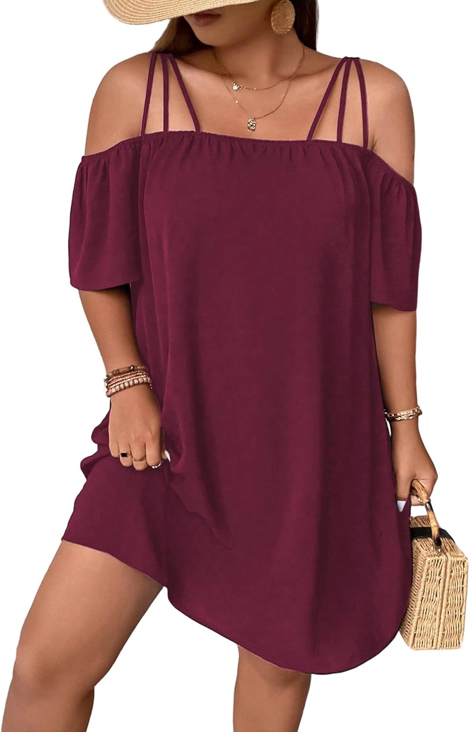 SOLY HUX Women's Plus Size Dresses for Summer Fun and Style