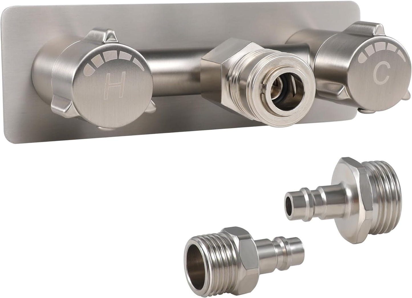 All Metal RV Exterior Quick Connect Faucet for Outdoor Showers