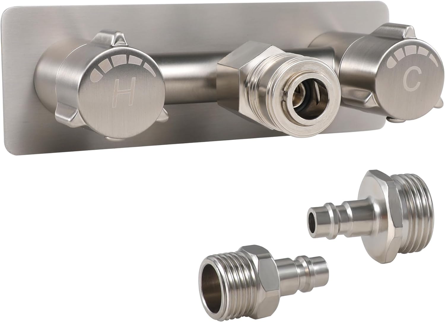 All Metal RV Exterior Quick Connect Faucet for Outdoor Showers