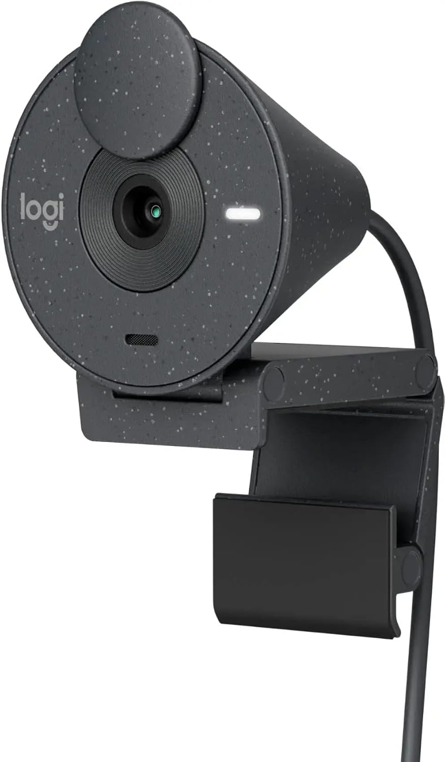 Logitech Brio 300 USB-C Webcam with Privacy Shutter and More