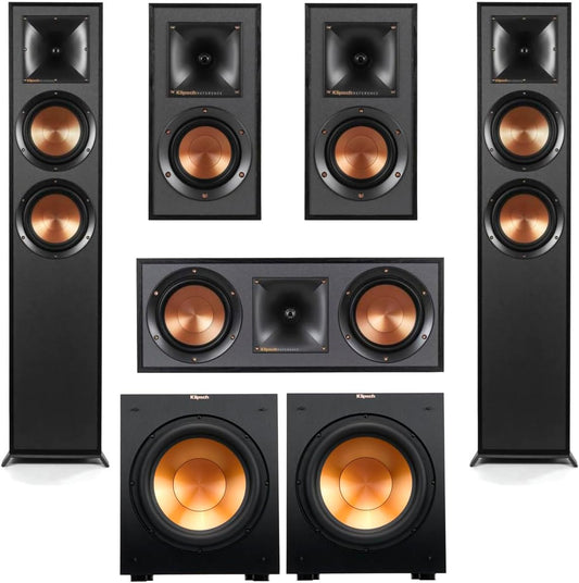 Klipsch Reference Series 5.2 Home Theater Pack for Immersive Sound