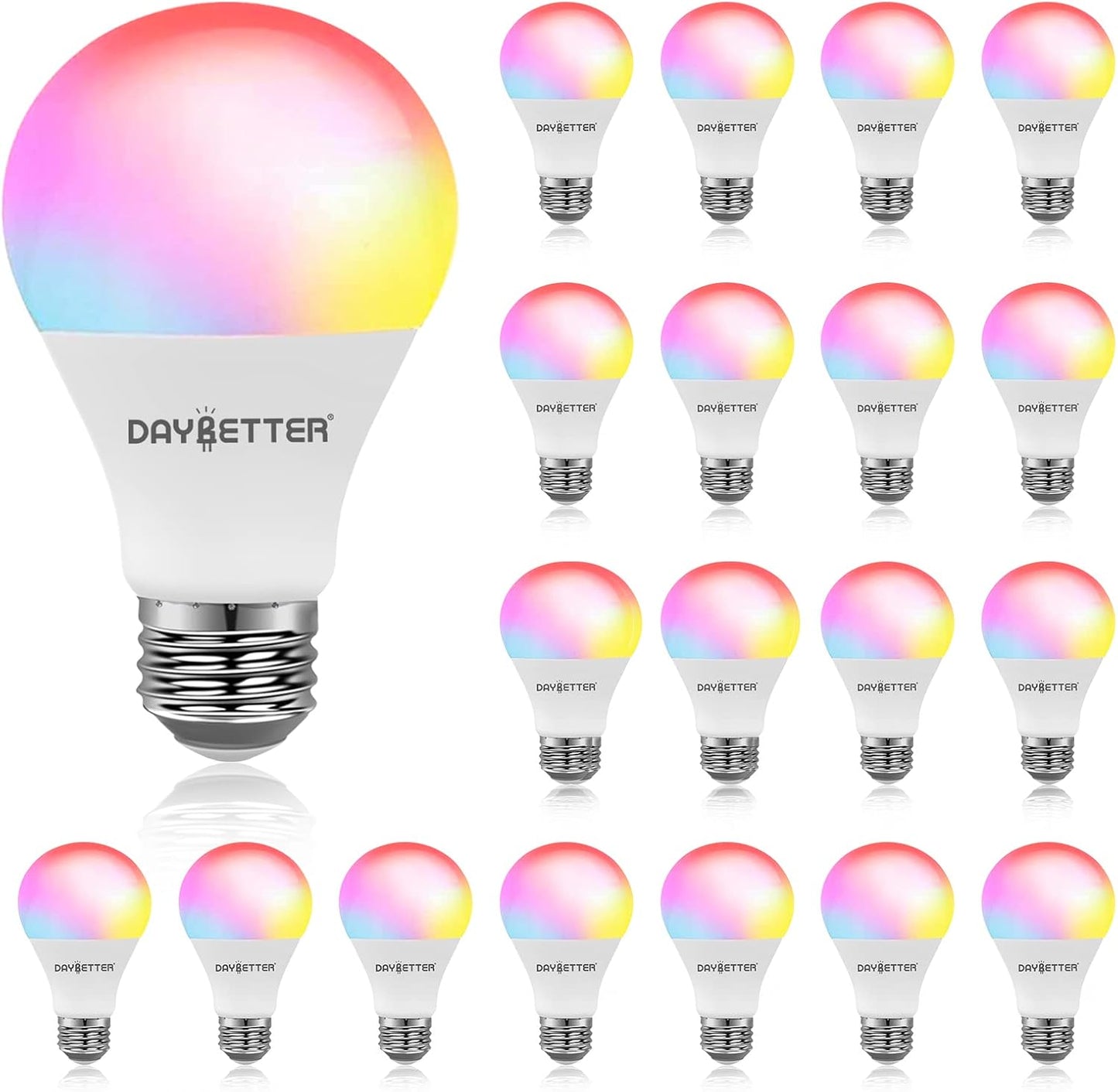 DAYBETTER Smart Light Bulbs for Colorful Home Lighting Needs