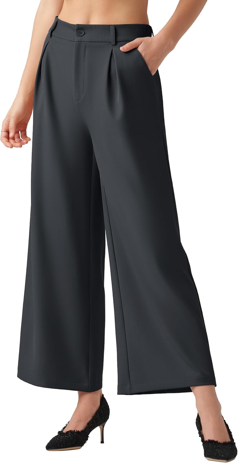 Willit Women's Wide Leg Pants for Casual and Business Wear