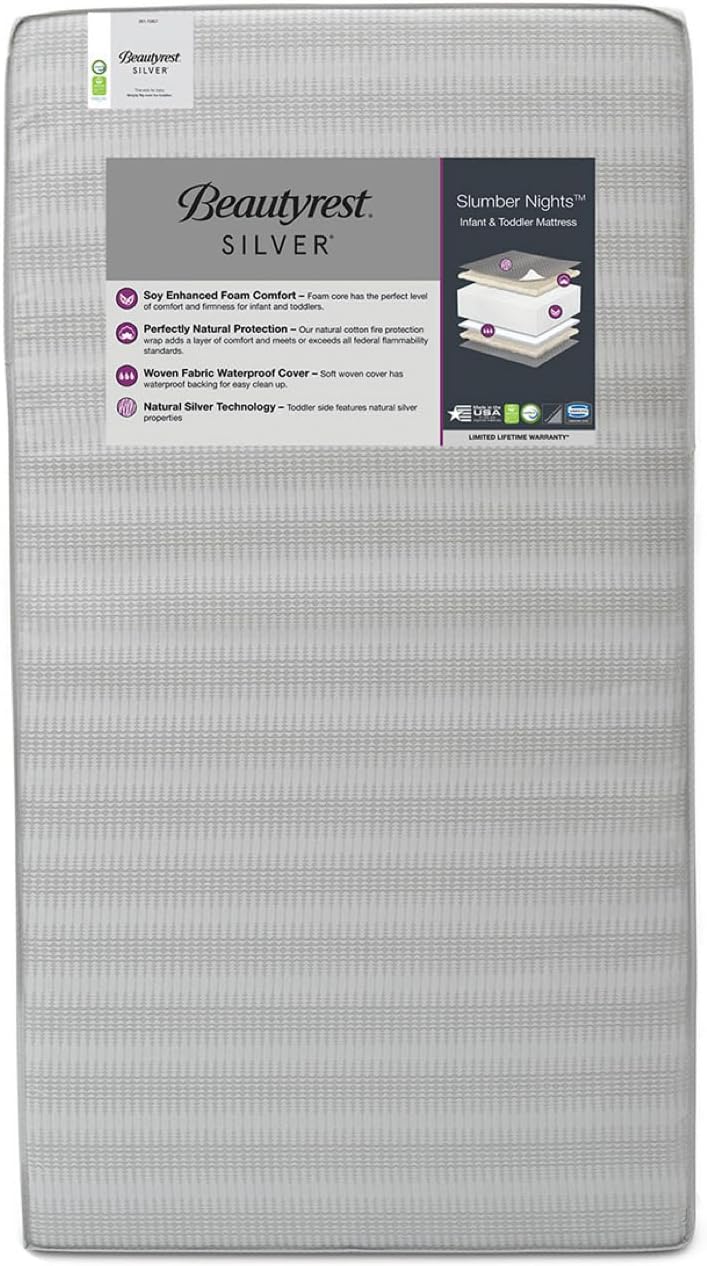Beautyrest Silver Slumber Nights Dual Sided Crib Mattress Review
