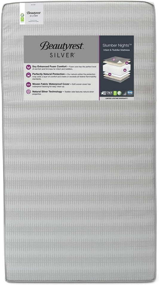 Beautyrest Silver Slumber Nights Dual Sided Crib Mattress Review