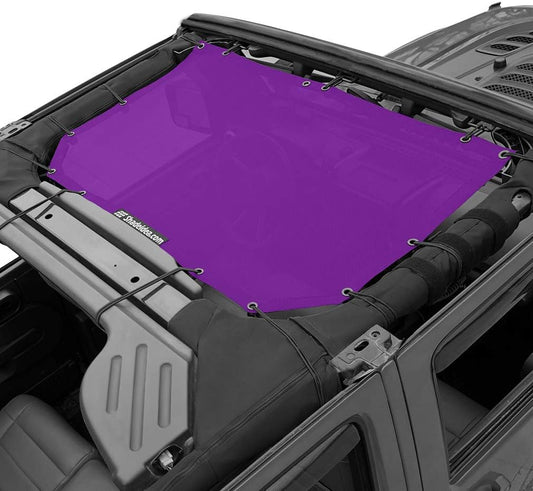 Shadeidea JK Sun Shade Top for Jeep Wrangler JKU - UV Blocker