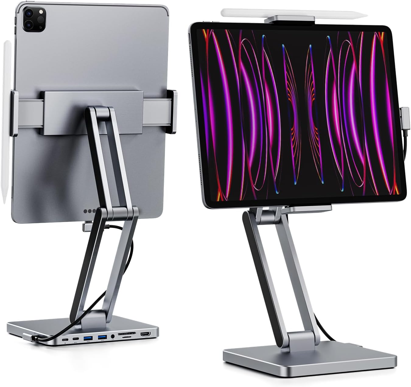 INVZI MagHub 8-in-1 Docking Station for iPad Pro and Tablets