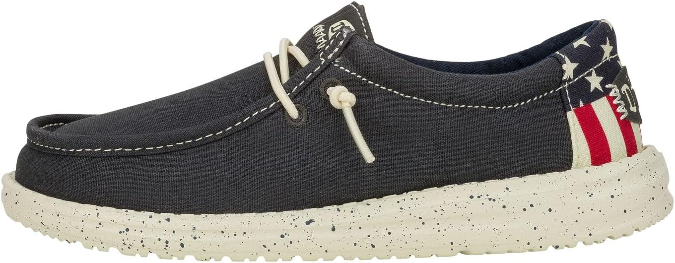 Hey Dude Kids Wally Americana Loafer for Summer Fun and Style
